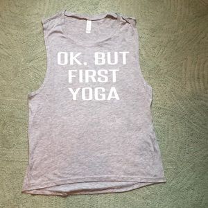 Yoga Tank Muscle Tee